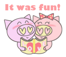 Bu-suke&Bu-ko(English version) sticker #5849087