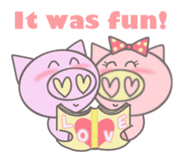 Bu-suke&Bu-ko(English version) sticker #5849087