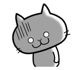 Neneko of the white cat(English version) sticker #5849232