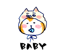 Pomeranian Junco and Shiba Bird sticker #5849288