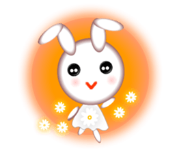 Nostalgic Sweet Rabbits sticker #5849340