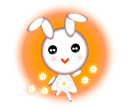 Nostalgic Sweet Rabbits sticker #5849340