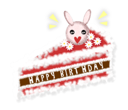 Nostalgic Sweet Rabbits sticker #5849343