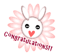 Nostalgic Sweet Rabbits sticker #5849344