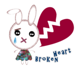 Nostalgic Sweet Rabbits sticker #5849345