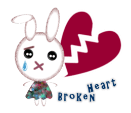 Nostalgic Sweet Rabbits sticker #5849345