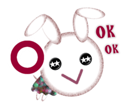 Nostalgic Sweet Rabbits sticker #5849351