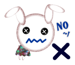 Nostalgic Sweet Rabbits sticker #5849352