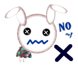 Nostalgic Sweet Rabbits sticker #5849352