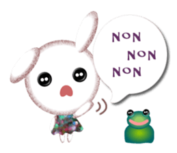 Nostalgic Sweet Rabbits sticker #5849354