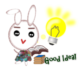 Nostalgic Sweet Rabbits sticker #5849356