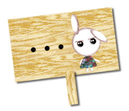 Nostalgic Sweet Rabbits sticker #5849362