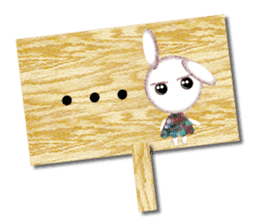 Nostalgic Sweet Rabbits sticker #5849362