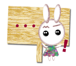 Nostalgic Sweet Rabbits sticker #5849363