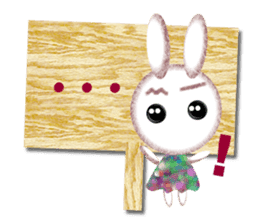 Nostalgic Sweet Rabbits sticker #5849363