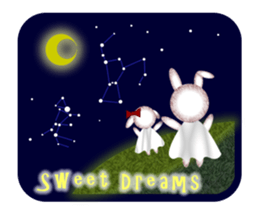 Nostalgic Sweet Rabbits sticker #5849368