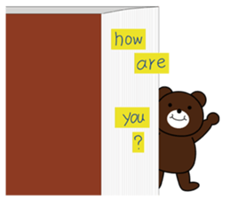 Note pad Bear sticker #5849537