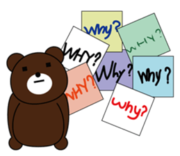 Note pad Bear sticker #5849539