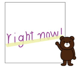 Note pad Bear sticker #5849554
