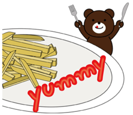 Note pad Bear sticker #5849559