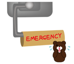 Note pad Bear sticker #5849569