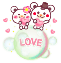 LOVE LOVE!I like you365 -Chocolate bear- sticker #5850137
