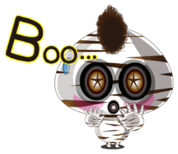 Bandage ghost baby (English Version) sticker #5850450