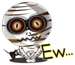 Bandage ghost baby (English Version) sticker #5850454