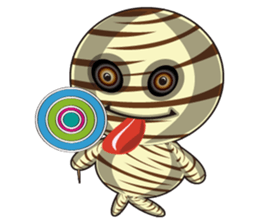 Bandage ghost baby (English Version) sticker #5850455