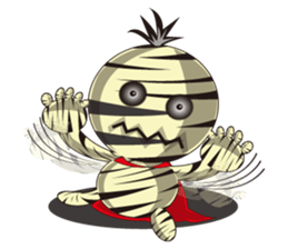 Bandage ghost baby (English Version) sticker #5850457