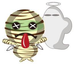 Bandage ghost baby (English Version) sticker #5850459