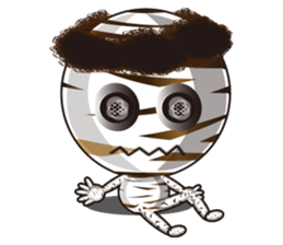 Bandage ghost baby (English Version) sticker #5850463