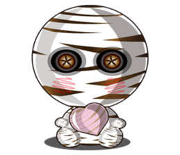 Bandage ghost baby (English Version) sticker #5850467