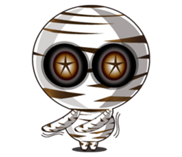 Bandage ghost baby (English Version) sticker #5850469