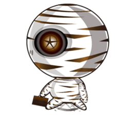 Bandage ghost baby (English Version) sticker #5850473