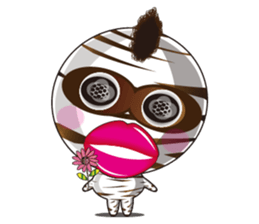 Bandage ghost baby (English Version) sticker #5850477