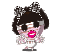 Bandage ghost baby (English Version) sticker #5850479