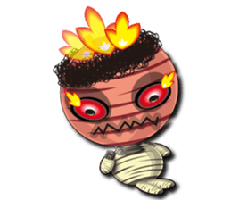 Bandage ghost baby (English Version) sticker #5850481