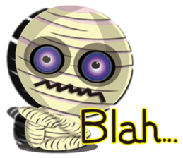 Bandage ghost baby (English Version) sticker #5850482