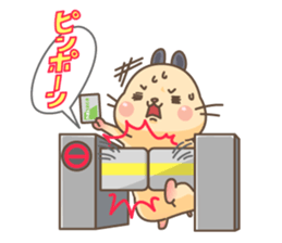 Nappa is in a hurry to meet!! sticker #5853134