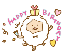 Maytaro of a sheep. sticker #5853214