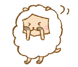Maytaro of a sheep. sticker #5853216