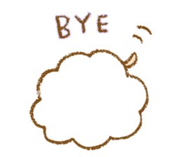 Maytaro of a sheep. sticker #5853219