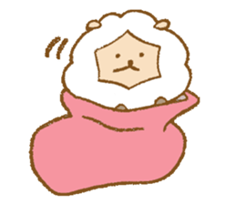 Maytaro of a sheep. sticker #5853225