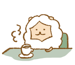 Maytaro of a sheep. sticker #5853227