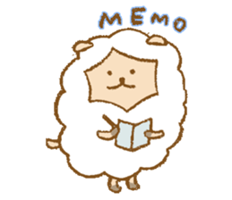 Maytaro of a sheep. sticker #5853228