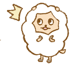 Maytaro of a sheep. sticker #5853230