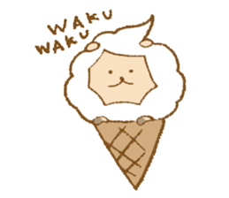 Maytaro of a sheep. sticker #5853231