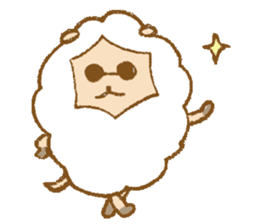 Maytaro of a sheep. sticker #5853232