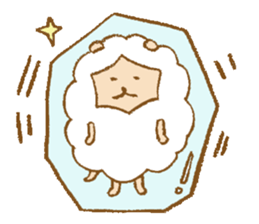 Maytaro of a sheep. sticker #5853234